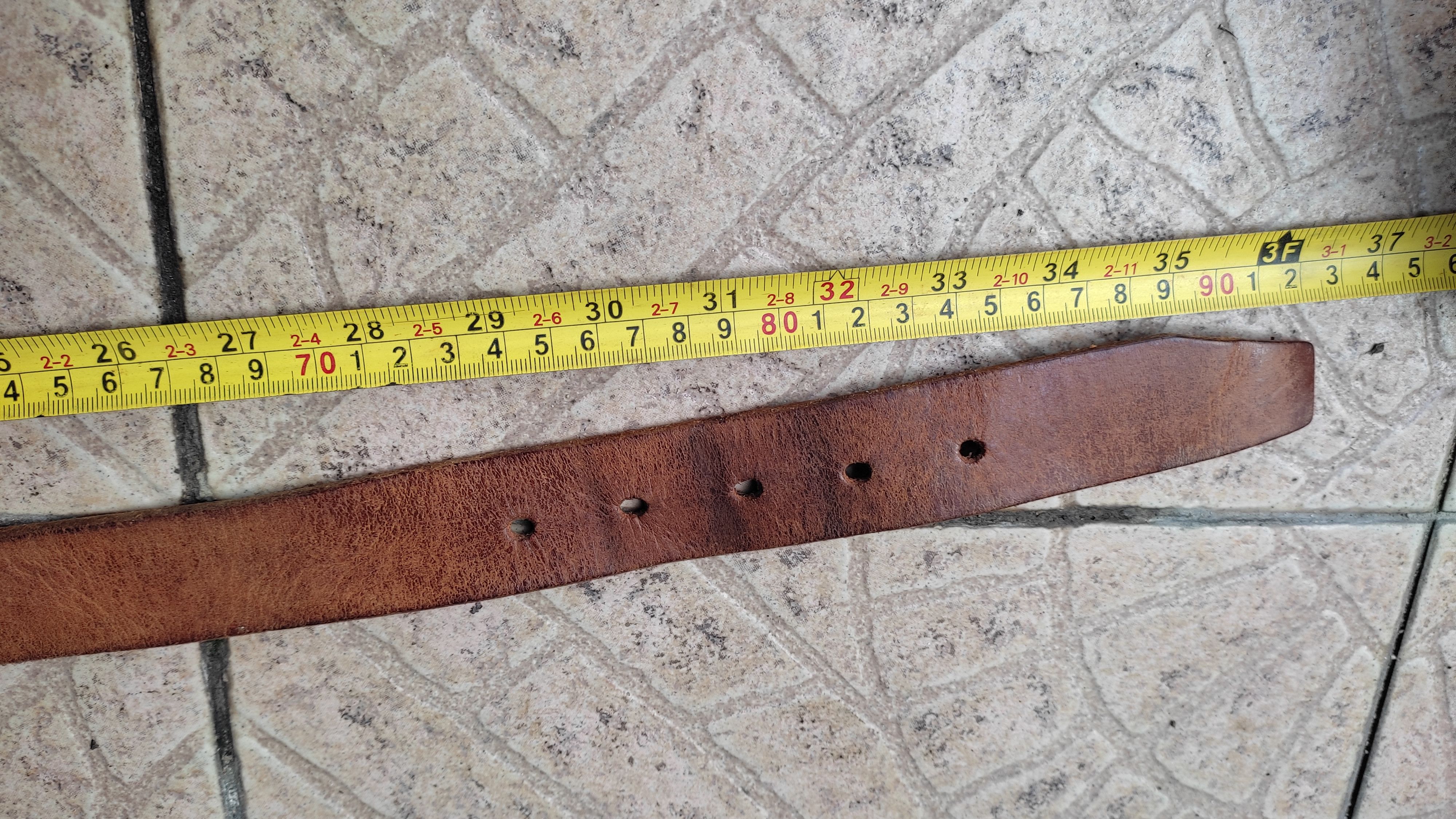 WESCO Vintage wesco brass belt Size 32 - 5 Thumbnail