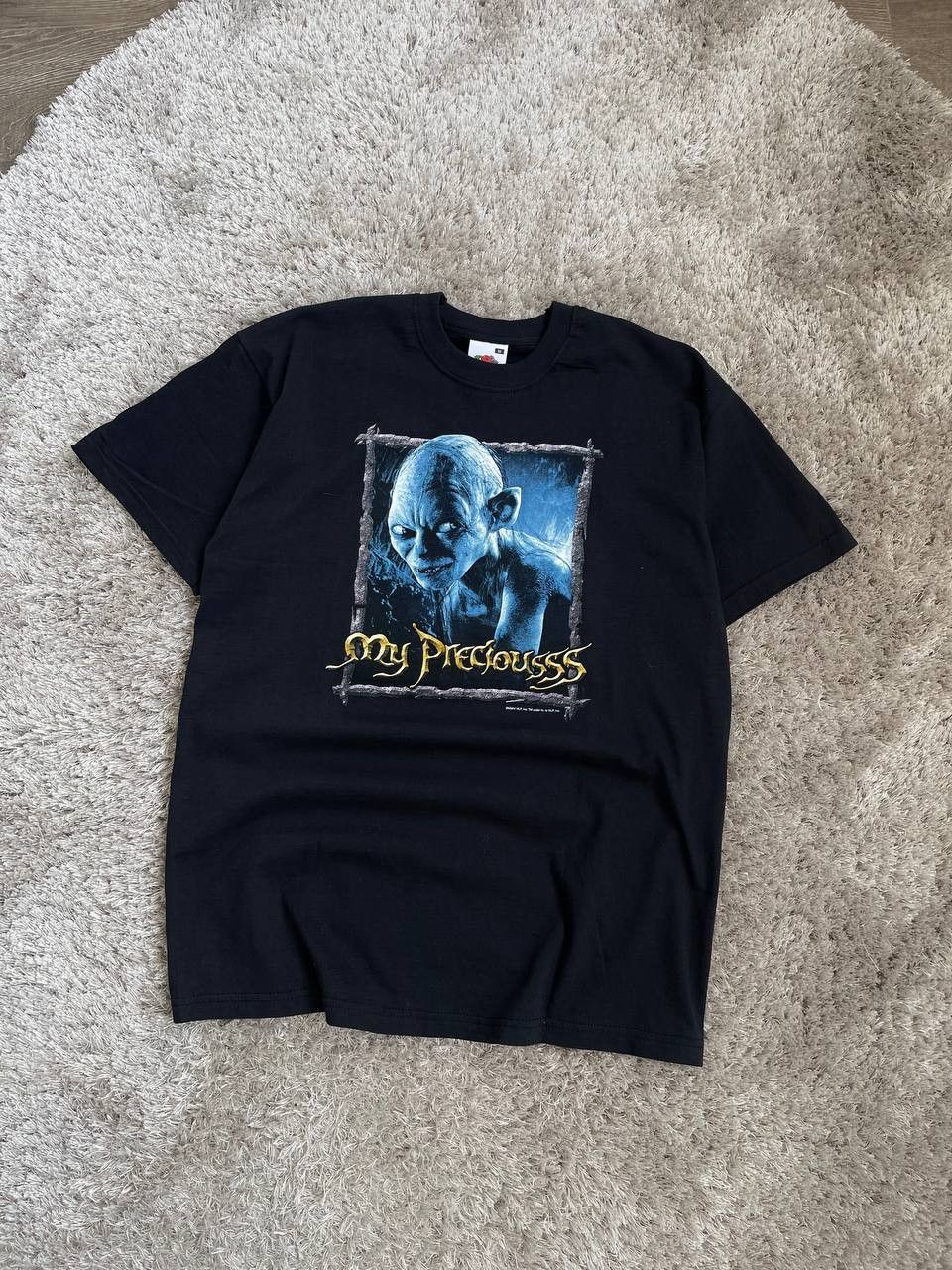 Fruit Of The Loom × Vintage THE LORD OF THE RINGS MY PRECIOUSSS MOVIE T-SHIRT VINTAGE Size US M / EU 48-50 / 2 - 2 Thumbnail
