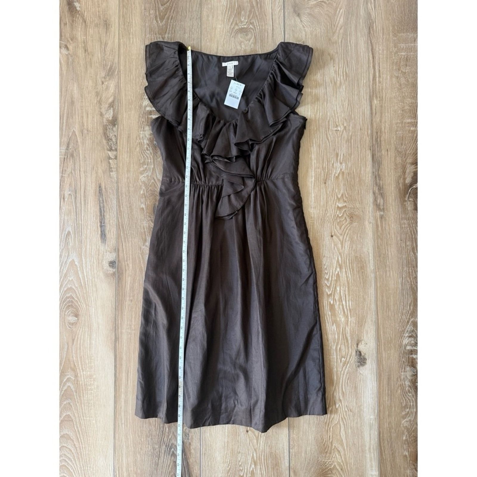 J.Crew J.Crew Ruffled Edelyn Dress 8 Size M / US 6-8 / IT 42-44 - 14 Thumbnail