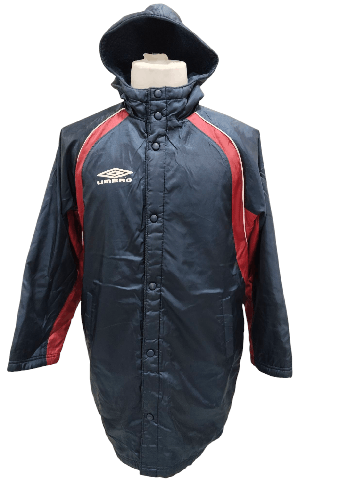 Descente × Umbro × Vintage Vintage Umbro Inner Fleeced Parka Jacket Size US L / EU 52-54 / 3 - 1 Thumbnail