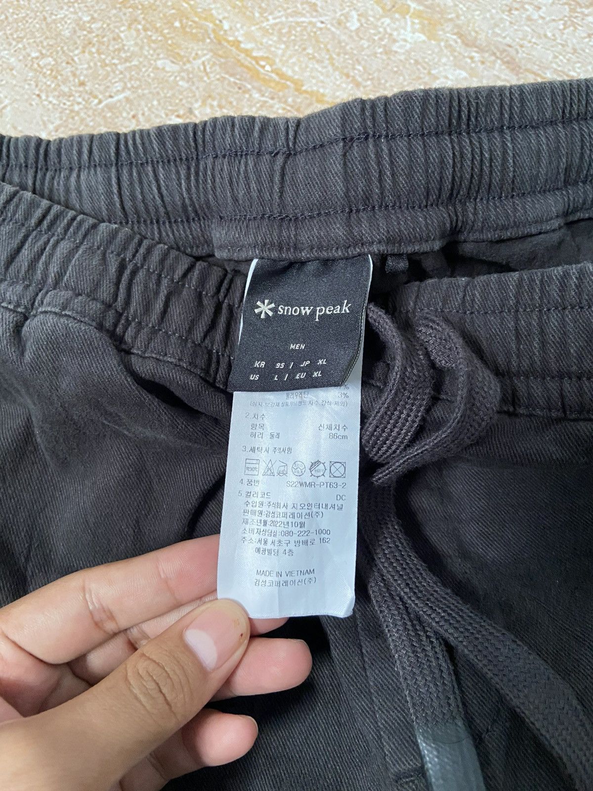 Snow Peak NEED GONE Snow Peak Jogger Pants Size US 36 / EU 52 - 5 Thumbnail