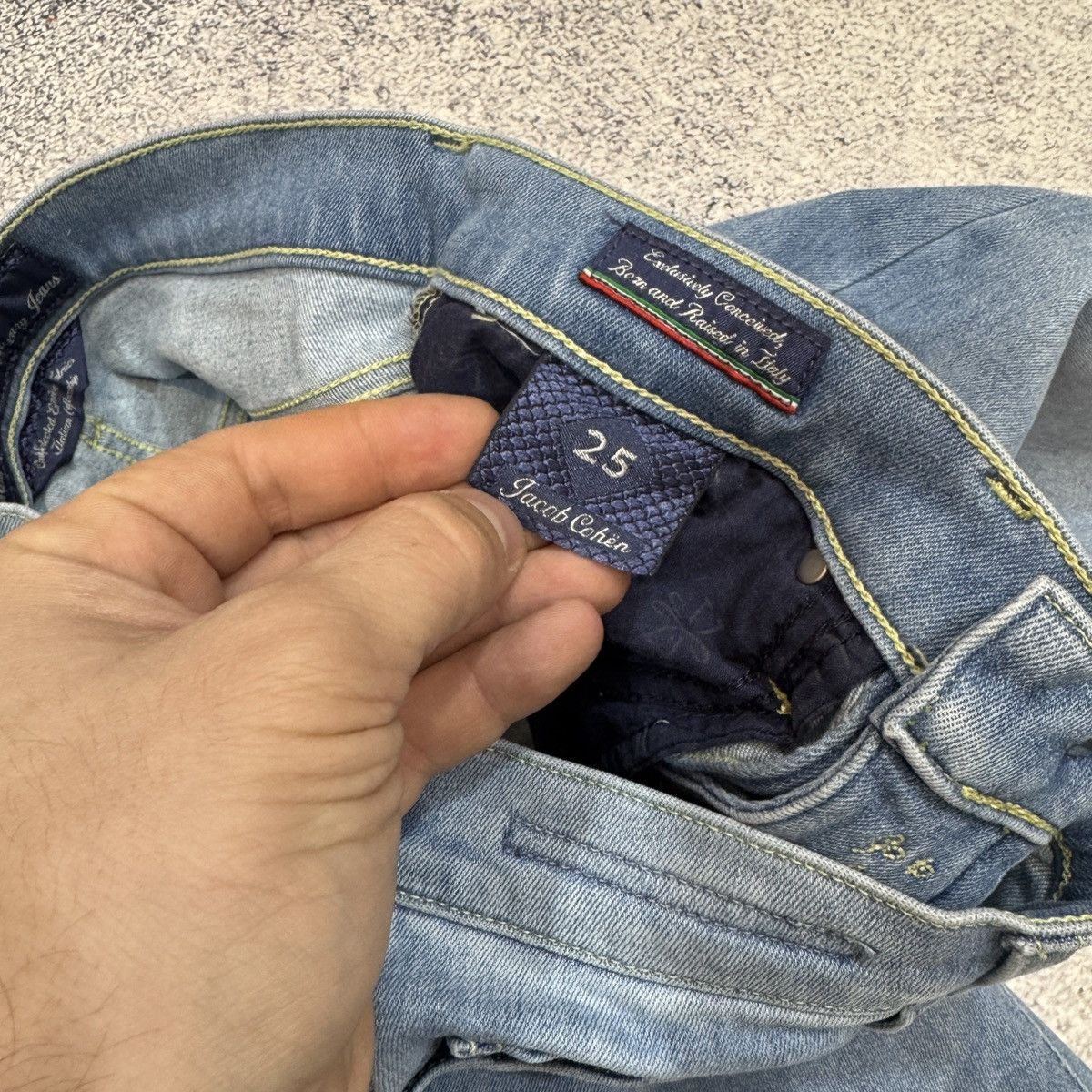 Designer × Jacob Cohen Jacob Cohen Kimberly Slim Fit Jeans Size 25" / US 0 / IT 36 - 5 Thumbnail