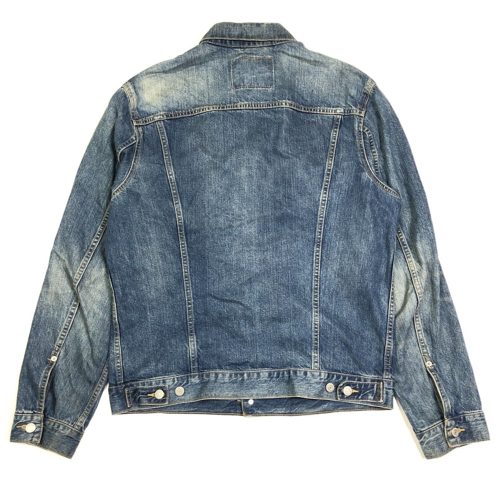 Levi's Levi's Medium Wash Denim Trucker Jacket Size Large L Casual Size US L / EU 52-54 / 3 - 6 Thumbnail