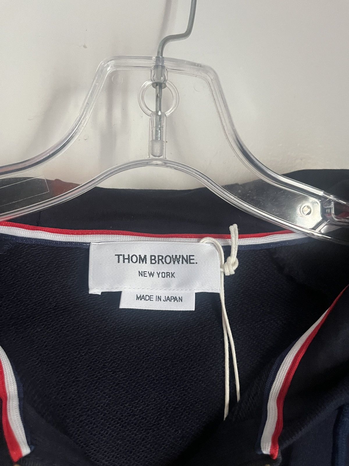 Thom Browne Thom Browne Classic 4 Bar Loop Back Hooded Zip Jacket Sz 3 Size US XL / EU 56 / 4 - 4 Thumbnail