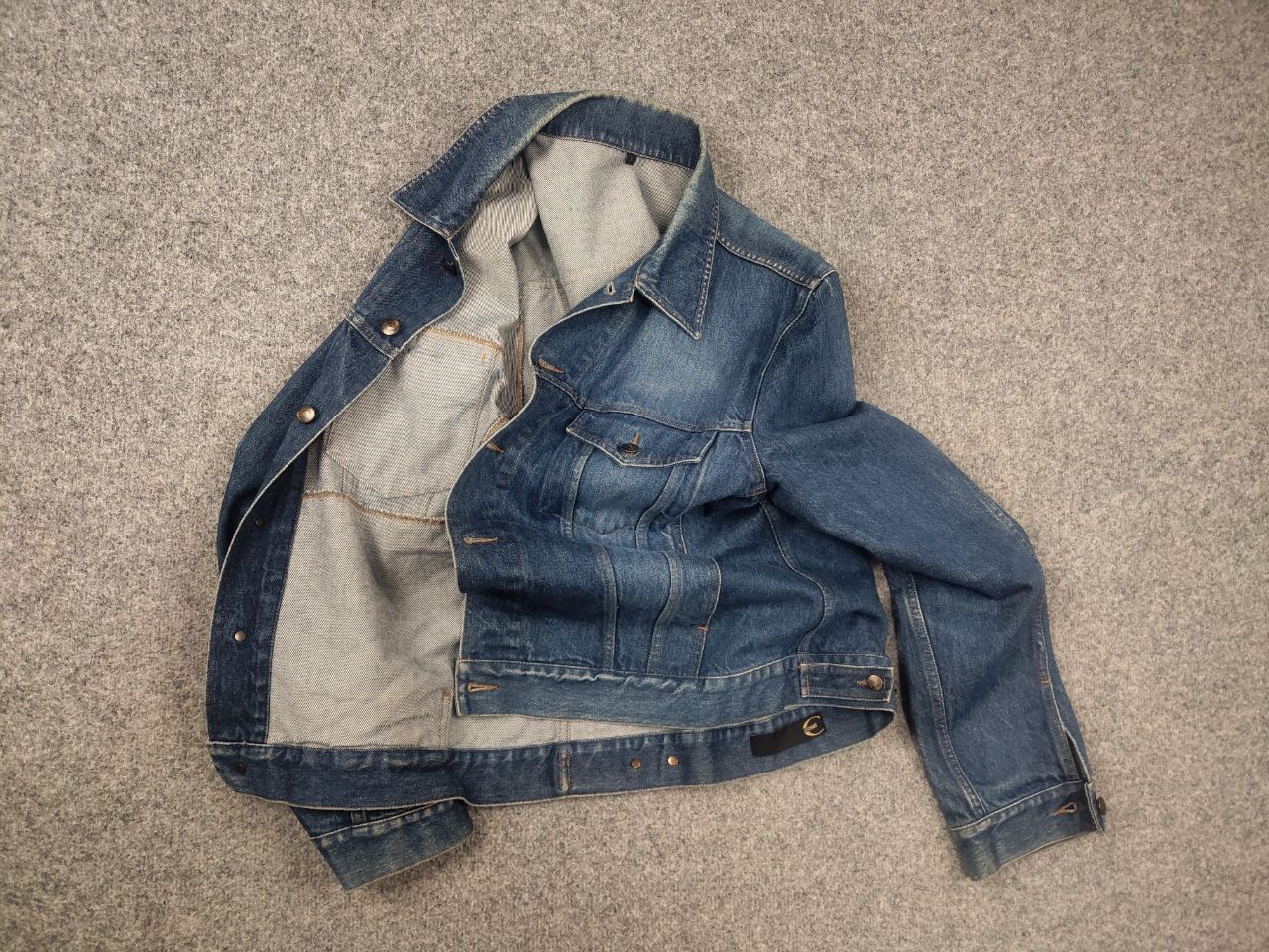 Roberto Cavalli Vintage 90's Just Cavalli Roberto Faded denim trucker Jacket Size US L / EU 52-54 / 3 - 24 Thumbnail