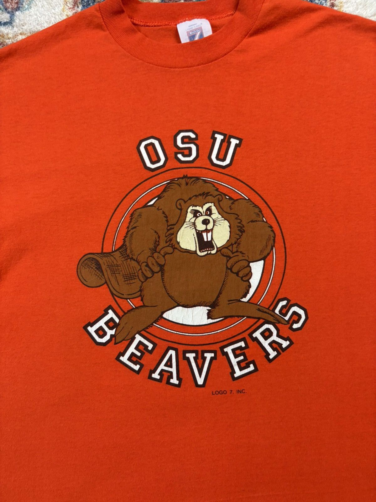 Vintage Vintage Oregon State Beavers T-shirt Size XL Size US XL / EU 56 / 4 - 4 Thumbnail