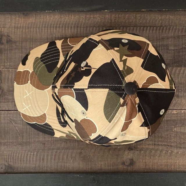 Bape × Kaws BAPE × KAWS BENDY 1st Camo Yellow Hat Cap a bathing ape NIGO Size ONE SIZE - 7 Thumbnail