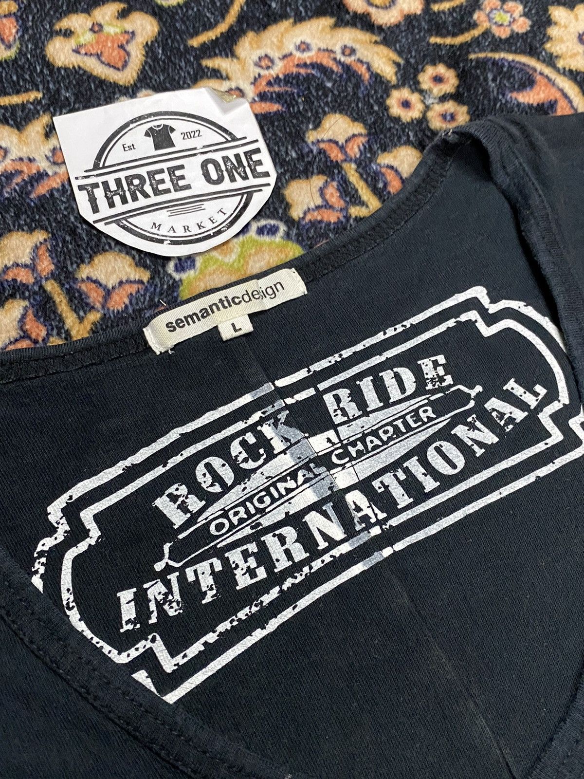 Beauty Beast × If Six Was Nine × semanticdesign Semantic design contrast stich rock ride t shirt Size US L / EU 52-54 / 3 - 3 Thumbnail