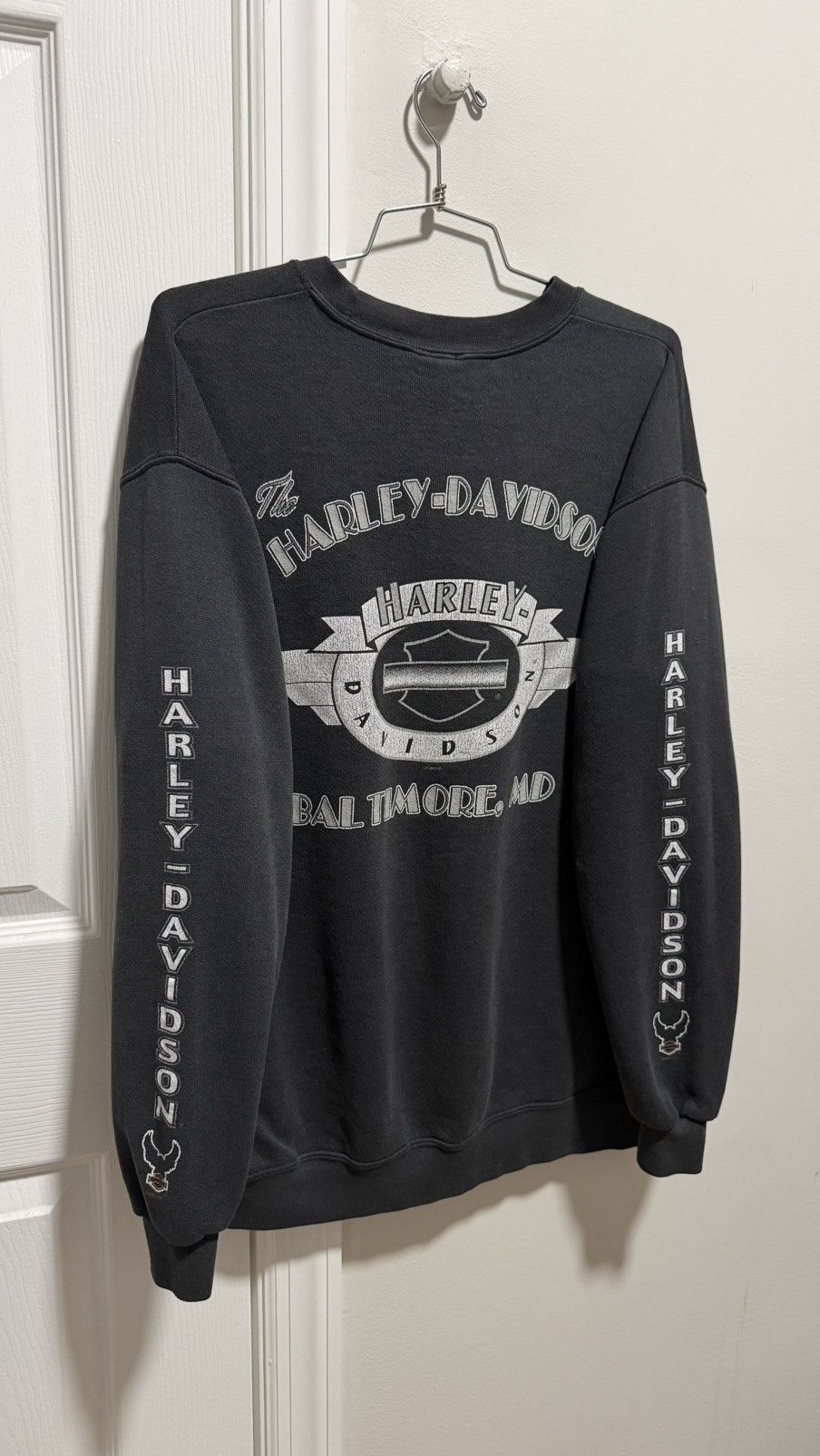 Harley Davidson Vintage Harley Davidson Crewneck Size US M / EU 48-50 / 2 - 1 Thumbnail