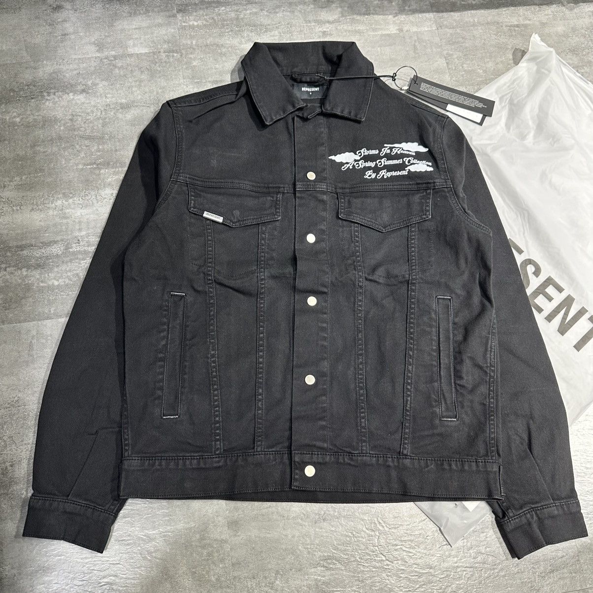 Represent Clo. Represent Storms In Heaven Denim Jacket Size US S / EU 44-46 / 1 - 3 Thumbnail