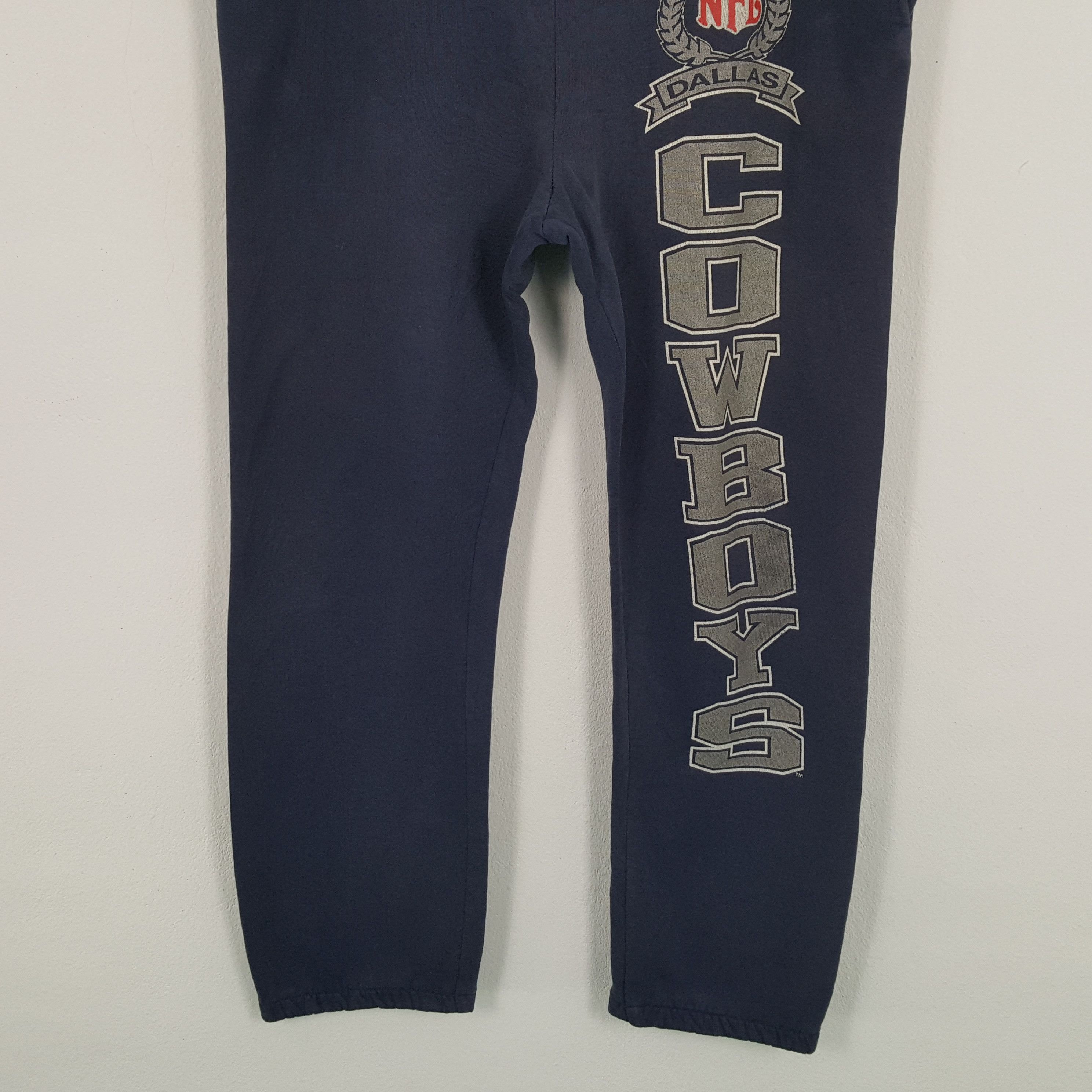 NFL × Vintage Vintage 90's NFL DALLAS COWBOYS American Football Sweatpants Size US 36 / EU 52 - 3 Thumbnail