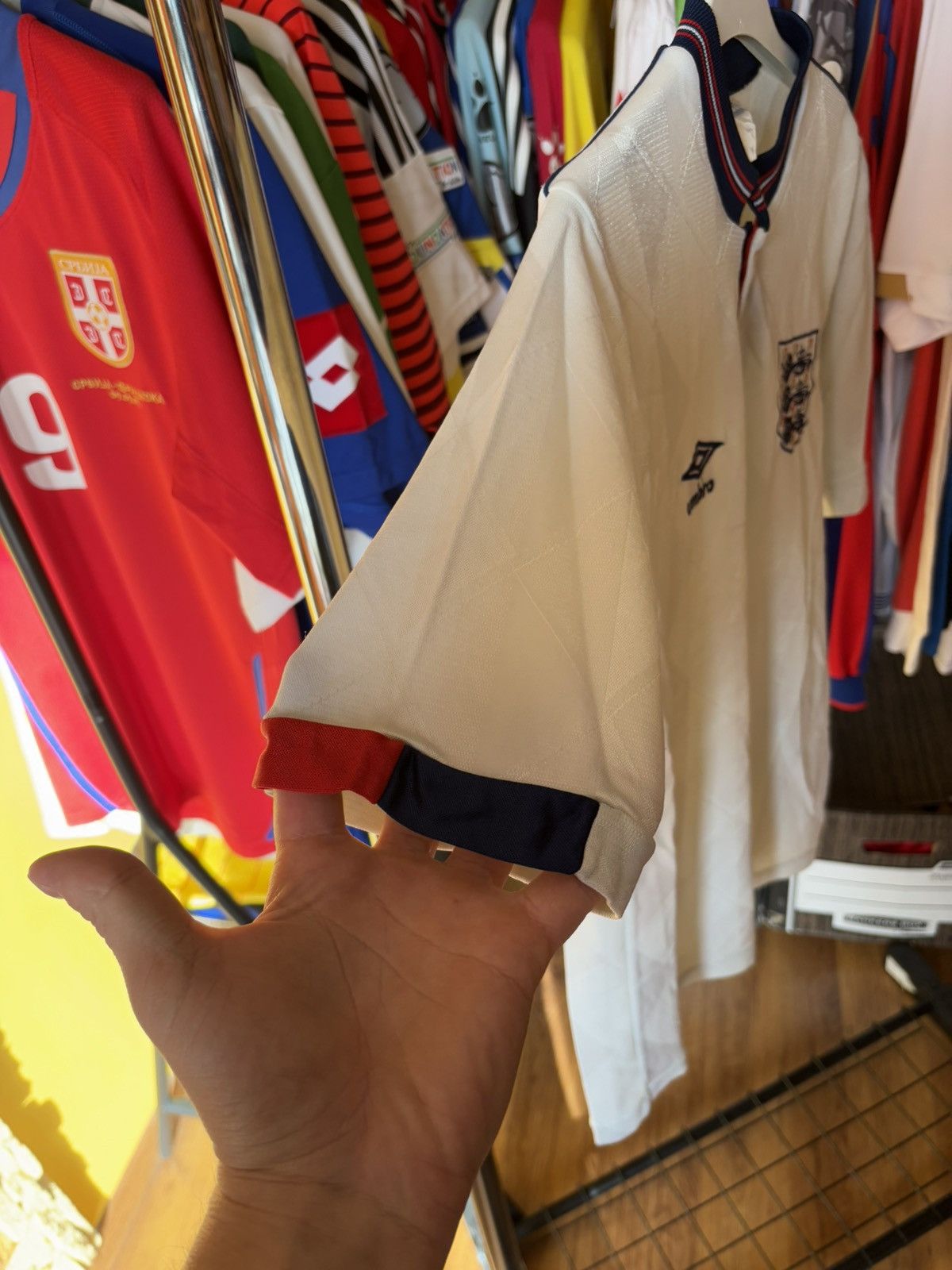 Umbro England 1987 umbro jersey S vintage retro Size US S / EU 44-46 / 1 - 8 Thumbnail