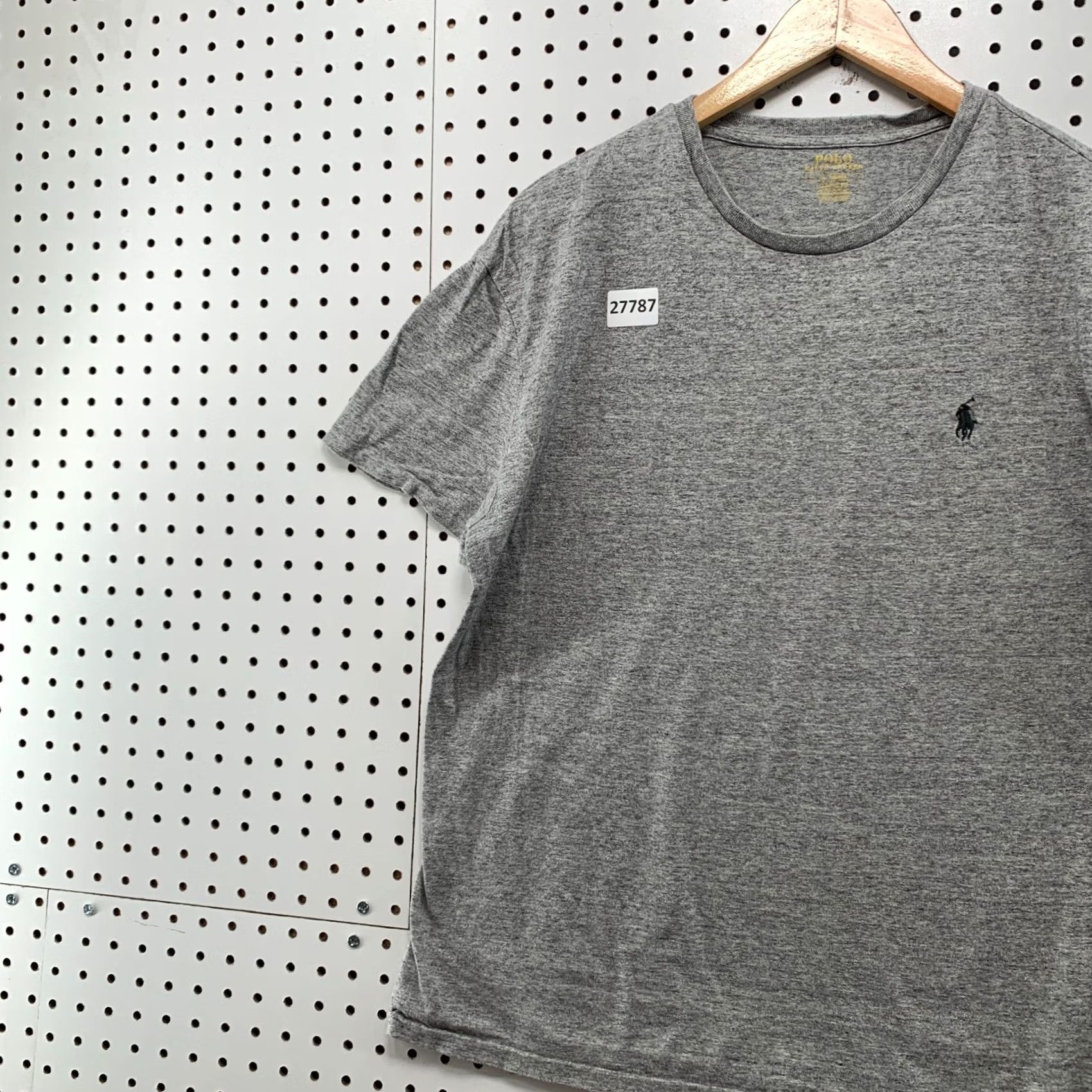 Polo Ralph Lauren Polo Ralph Lauren Shirt Mens Medium Gray Black Pony Classic Fit Size US M / EU 48-50 / 2 - 3 Thumbnail