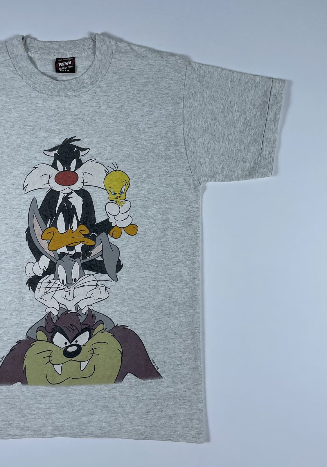 Vintage Vintage 1994 Warner Bros T-shirt Size US M / EU 48-50 / 2 - 2 Thumbnail
