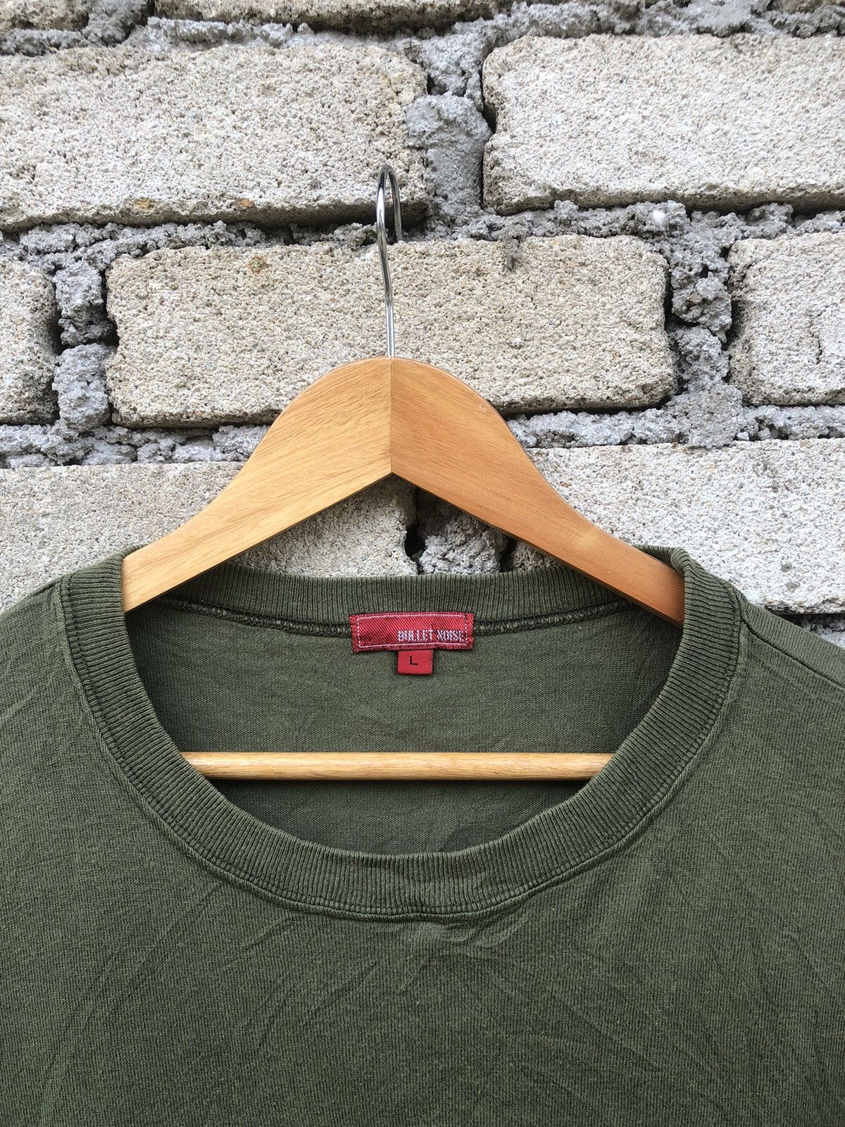 Bullet Noise × Japanese Brand × Vintage Vintage Y2K Bullet Noise Us Navy Fighter Tshirts Size US L / EU 52-54 / 3 - 5 Thumbnail