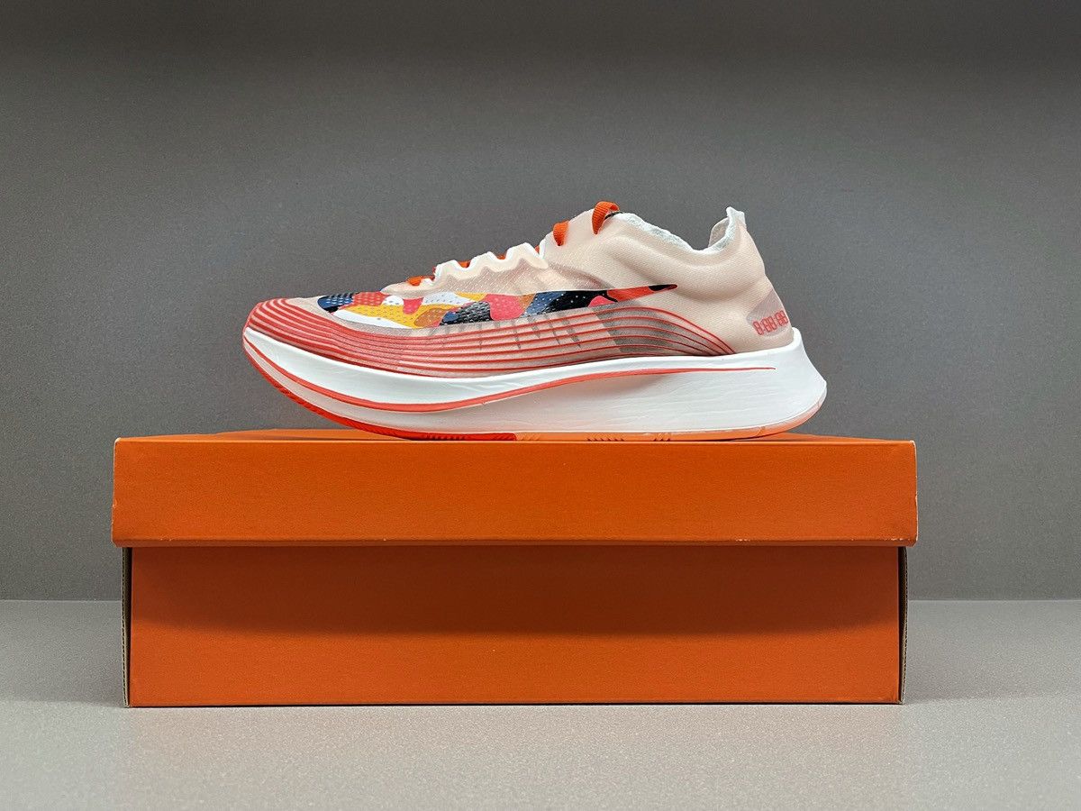 Nike Nike Zoom Fly Camo Swoosh Orange Size US 9 / EU 42 - 2 Thumbnail
