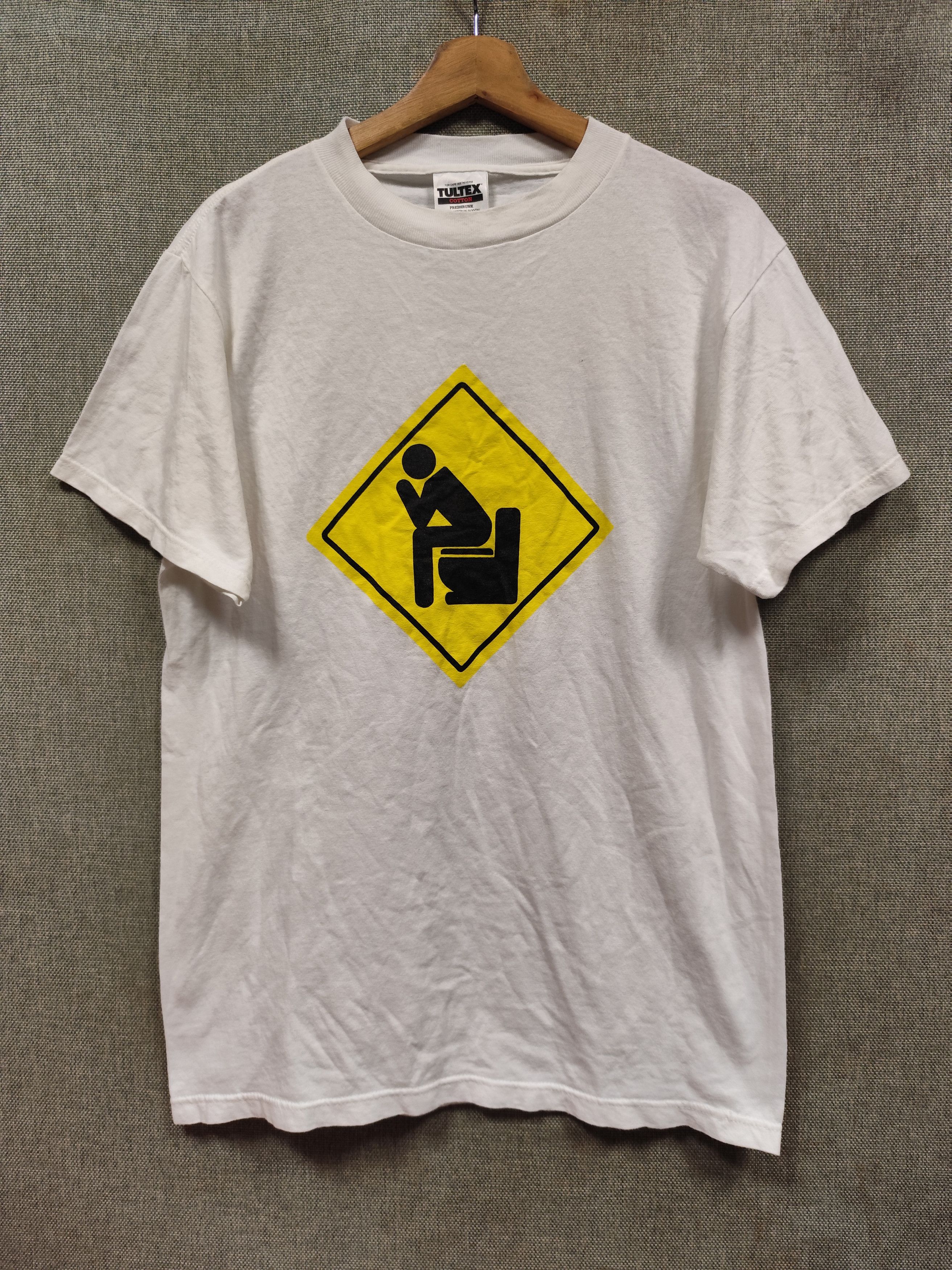 Tultex × Vintage Vintage 90s t shirt by tultex Size US M / EU 48-50 / 2 - 1 Thumbnail