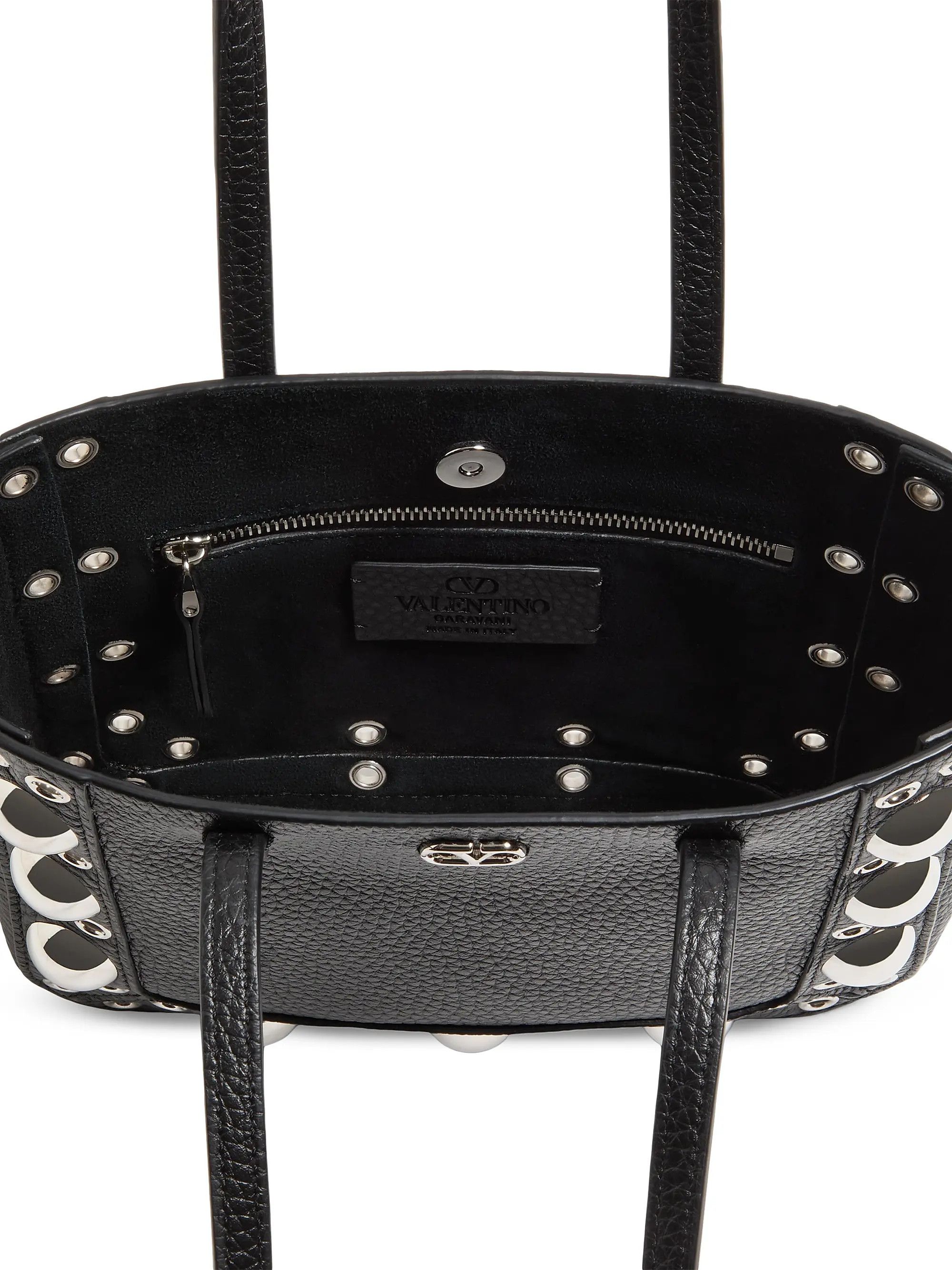Valentino os11x0126 Size: OS / Nellcôte Mini Shopping Bag in Black Size ONE SIZE - 7 Thumbnail