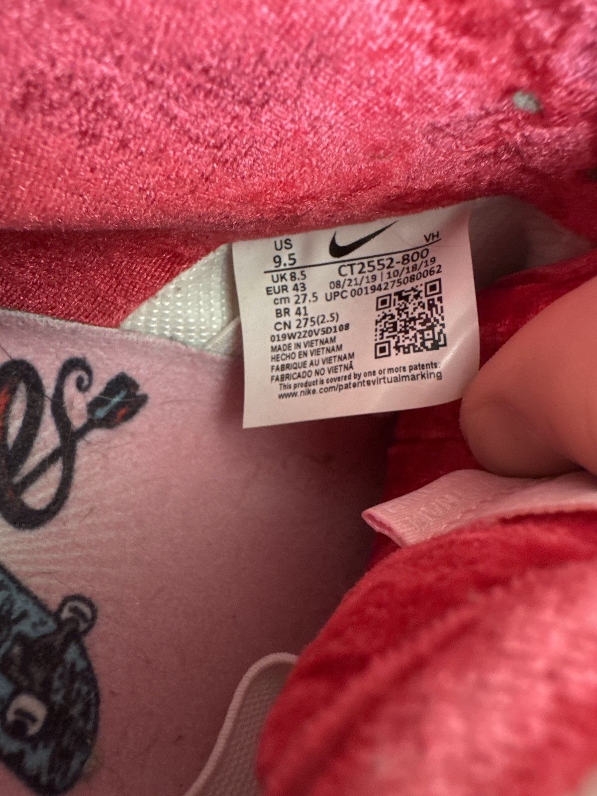Nike × StrangeLove Skateboards Strangelove Nike Dunks Size US 9.5 / EU 42-43 - 6 Thumbnail