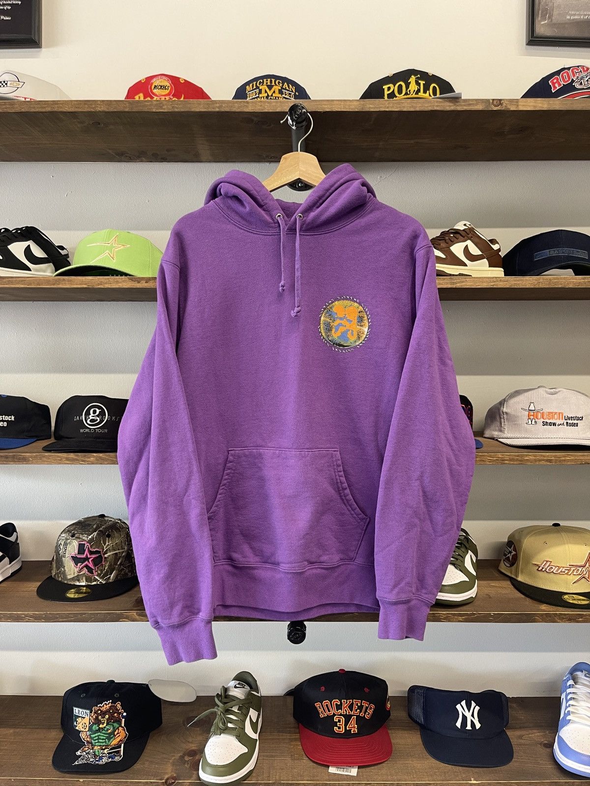 image of Supreme Embryo Hoodie Medium in Purple, Men's