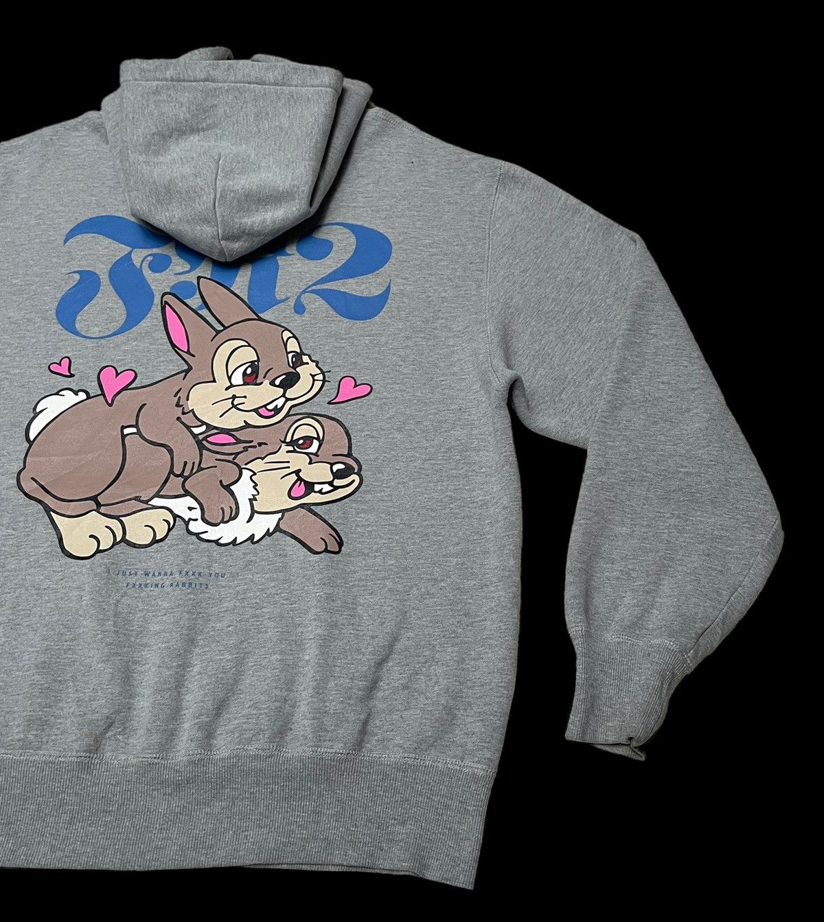 Designer × FR2 × Vintage Japanese Brand FR2 Fucking Rabbit Hoodie Sweatshirt 2000s Size US XL / EU 56 / 4 - 7 Thumbnail