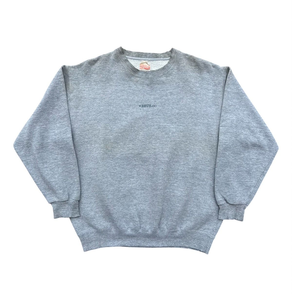 SSUR 💥RARE💥 Vintage 90’s SSUR Rebel Ape Heather Gray Sweatshirt Size US L / EU 52-54 / 3 - 2 Thumbnail