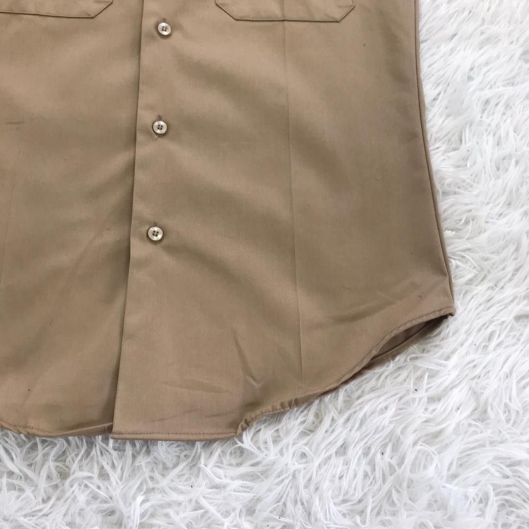 Army Of Me × Vintage Army Tan 445 Short Sleeve Shirt J.H.Rutter Rex Size US S / EU 44-46 / 1 - 5 Thumbnail