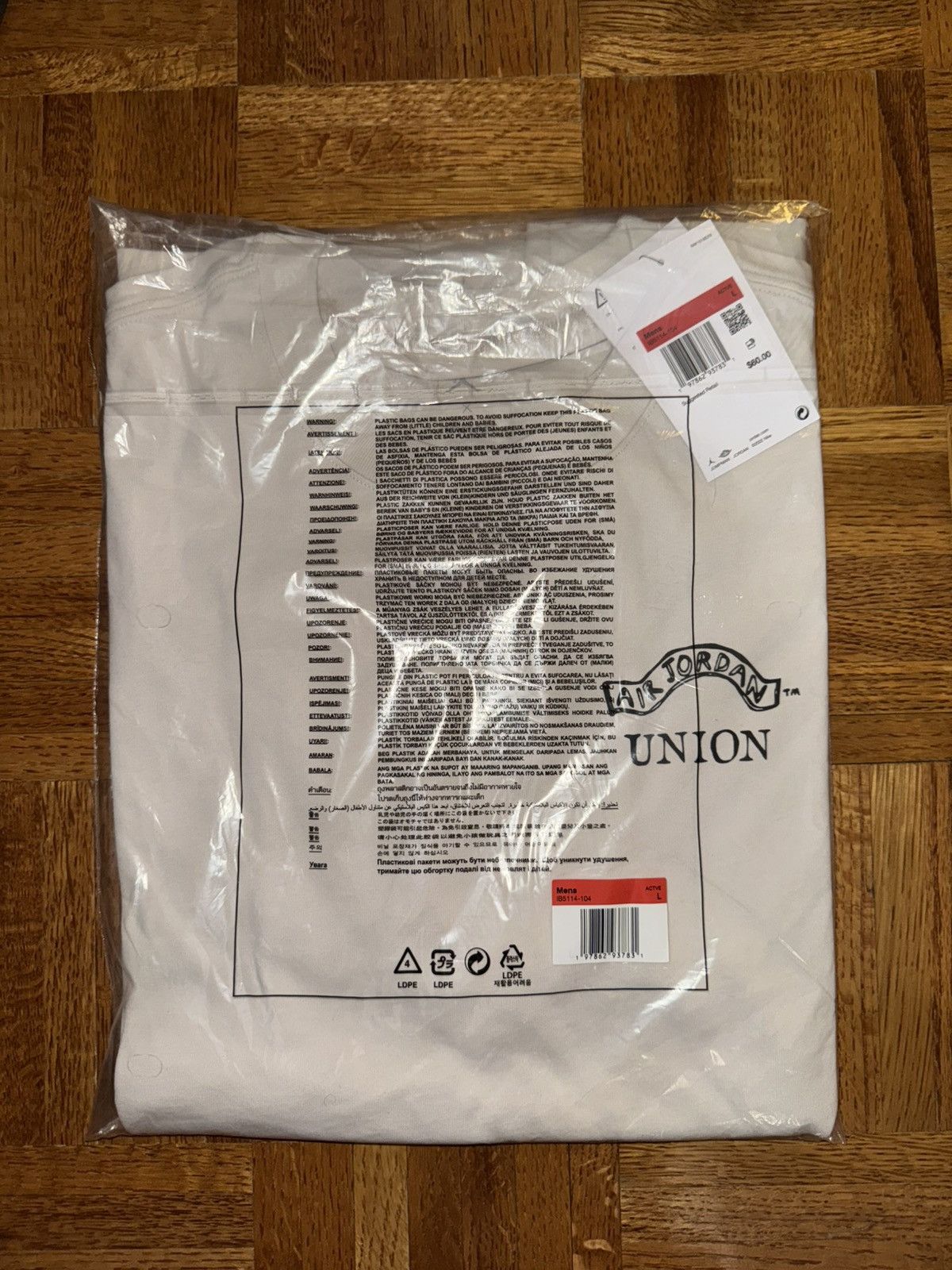 Jordan Brand × Union LA Jordan x Nike x Union T Shirt Chicago Union Fragment 2025 Size US L / EU 52-54 / 3 - 1 Thumbnail