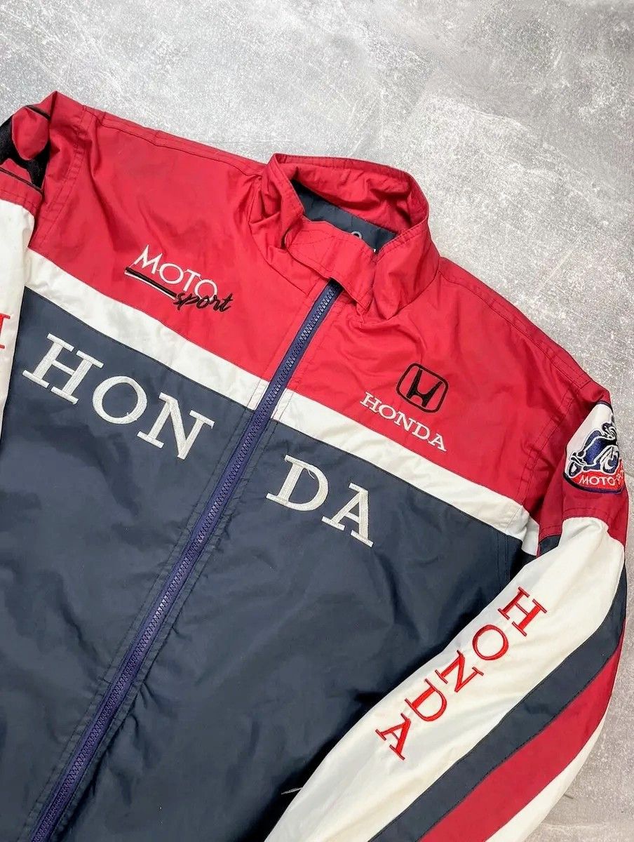 Honda 🔥 HONDA 🔥 Moto Sport Racing Jacket Streetwear Size US XL / EU 56 / 4 - 4 Thumbnail