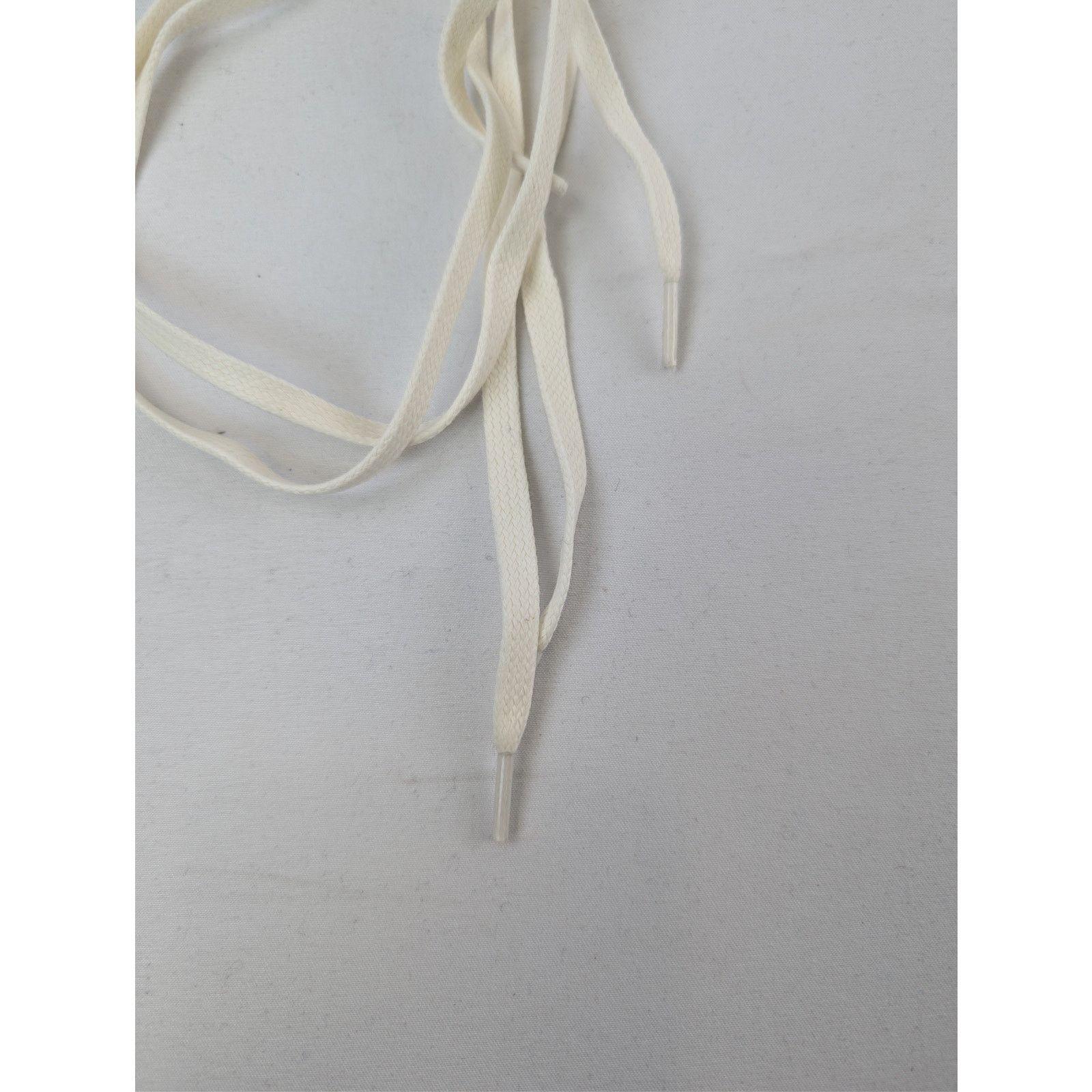 Saint Laurent Paris o1rshd1 Size: OS / Cotton Swim Elastic Laces in White Size ONE SIZE - 3 Thumbnail