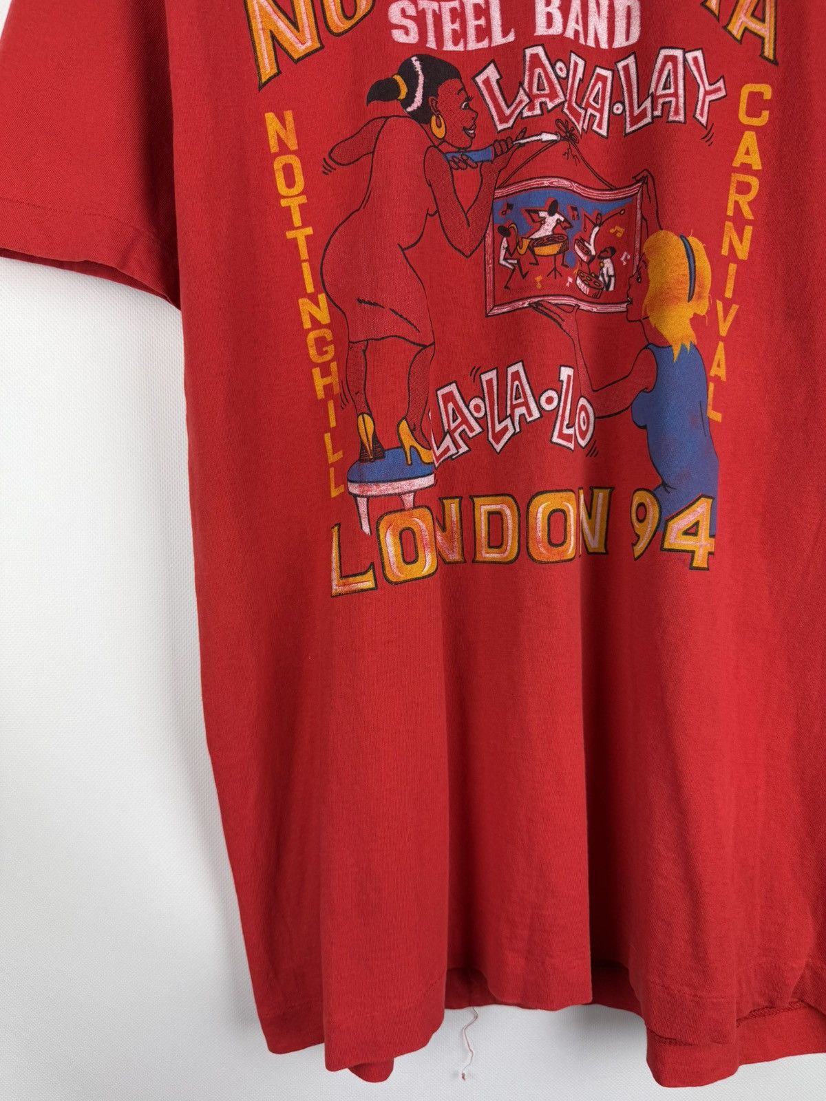 Vintage Nostalgia Steel Band Vintage London 94 T Shirt Tee Size ~ XL Size US XL / EU 56 / 4 - 7 Thumbnail