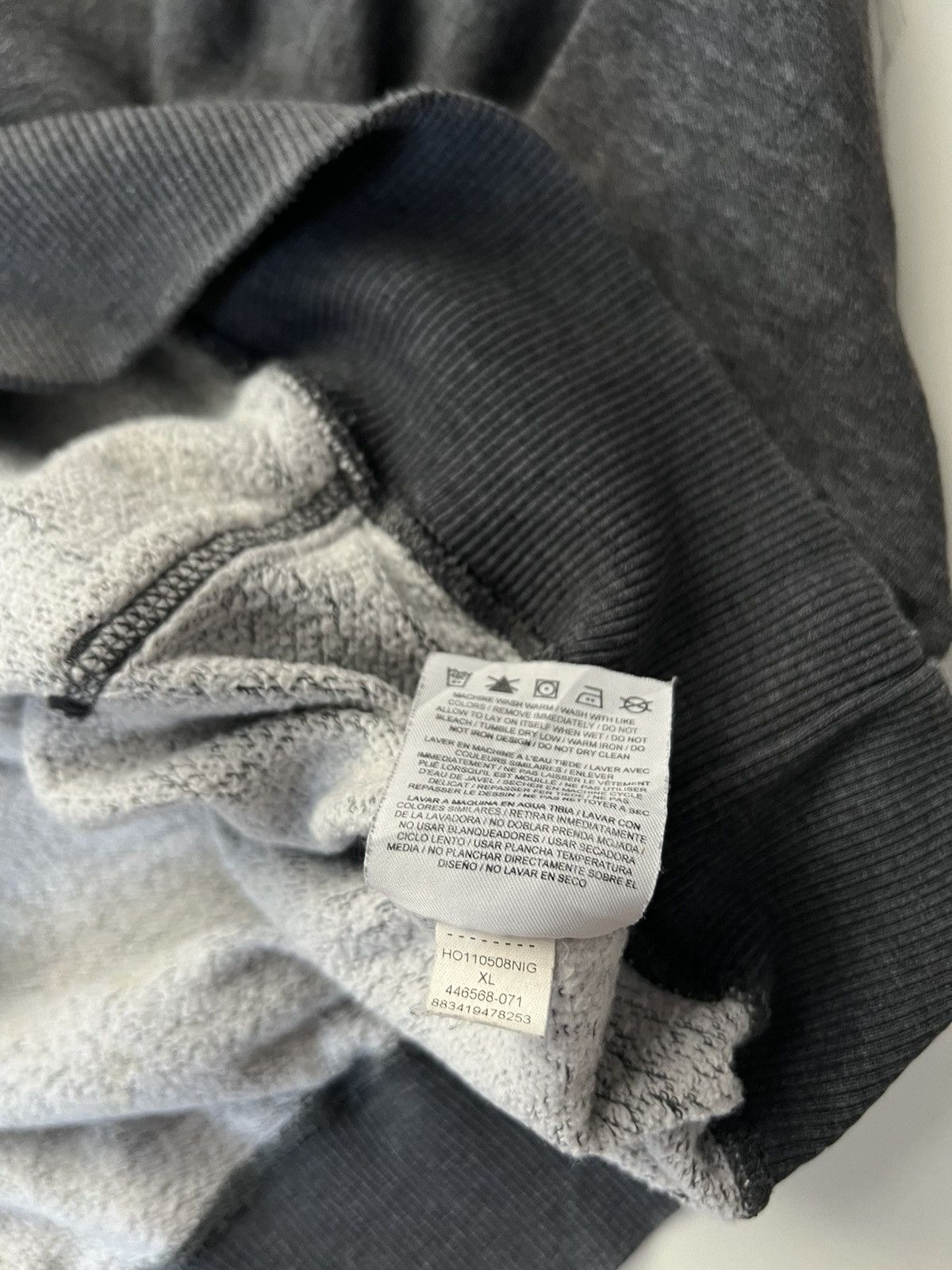 Nike × Vintage 90’s NIKE CENTR SWOOSH SPELLOUT LOGO RARE BAGGY HOODIE Y2K Size US XL / EU 56 / 4 - 7 Thumbnail