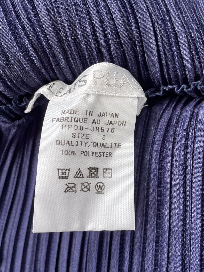 Issey Miyake Issey Miyake size:3 Blue pocket collar dress Size M / US 6-8 / IT 42-44 - 4 Thumbnail
