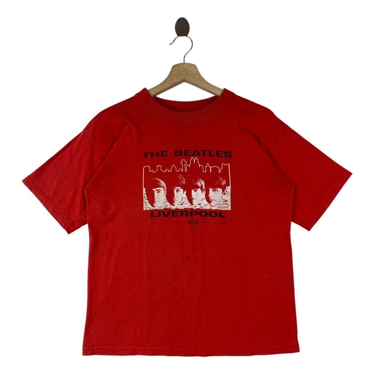 Band Tees × Vintage Vintage THE BEATLES in LIVERPOOL Line up printed band tees Size US S / EU 44-46 / 1 - 1 Thumbnail