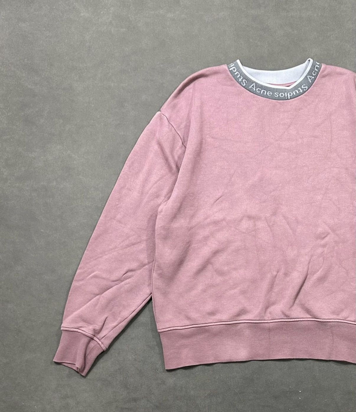 Acne Studios Acne Studios Lilac Sweatshirt with Neck Logo J16 Size US XXS / EU 40 - 3 Thumbnail