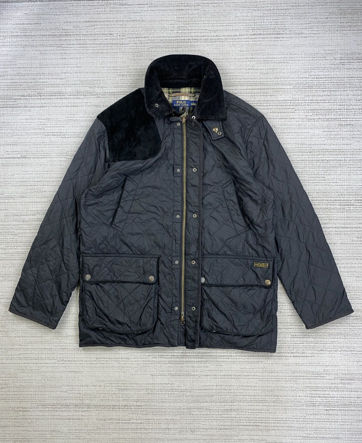 Polo Ralph Lauren × Vintage Vintage 90s Polo Ralph Lauren Quilted Jacket Size US L / EU 52-54 / 3 - 6 Thumbnail