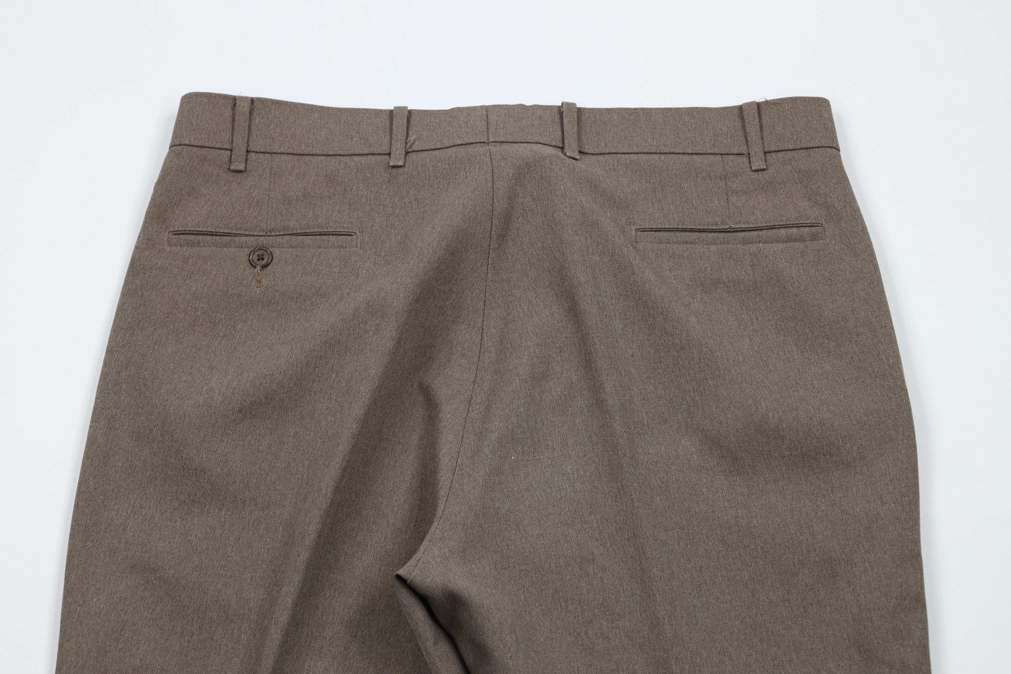 Levi's × Vintage Vintage 70s Levis Wide Leg Bell Bottoms Pants Beige USA Size US 38 / EU 54 - 9 Thumbnail