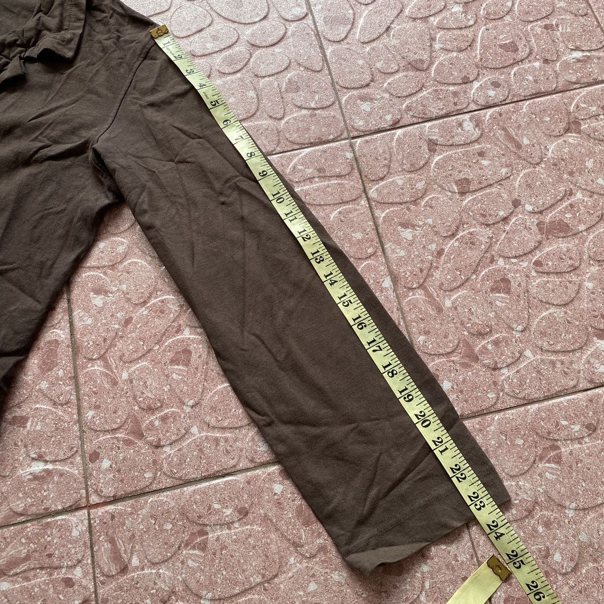 Designer × Issey Miyake 🇯🇵 PLANTATION ISSEY MIYAKE BROWN TWO POCKET JACKET Size US S / EU 44-46 / 1 - 12 Thumbnail