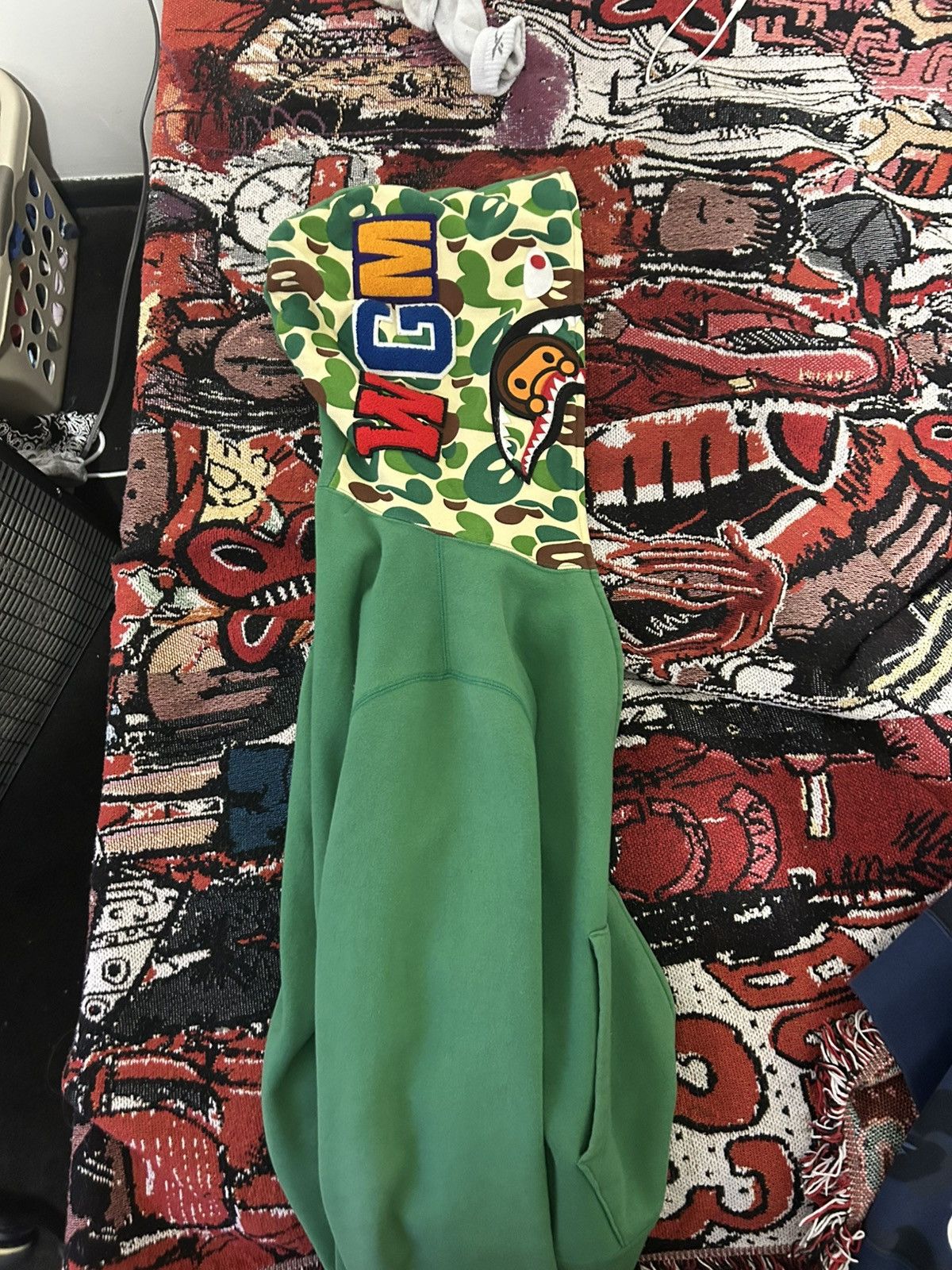 Bape Green Bapy Milo bape Size US S / EU 44-46 / 1 - 1 Thumbnail
