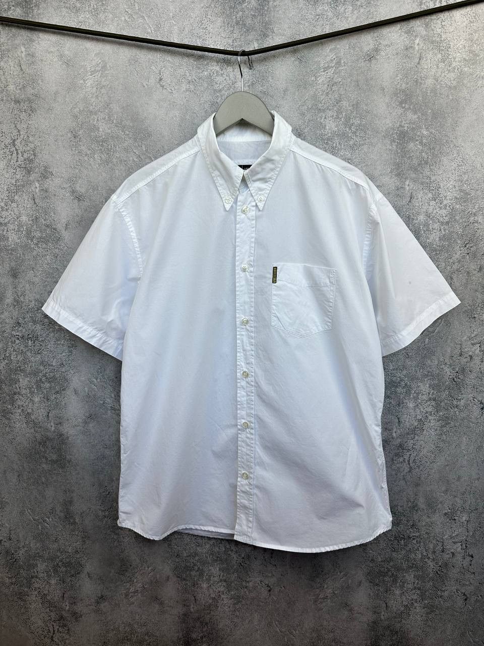 Armani Armani Jeans Classic Button-Down Oxford Shirt Timeless Size US XL / EU 56 / 4 - 1 Thumbnail