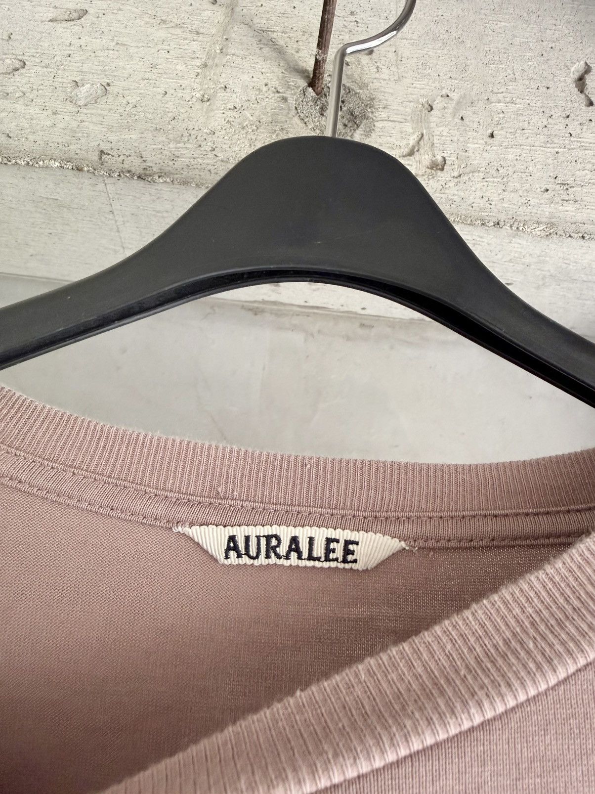 Auralee AURALEE LUSTER PLAITING L/S TEE Size US M / EU 48-50 / 2 - 7 Thumbnail