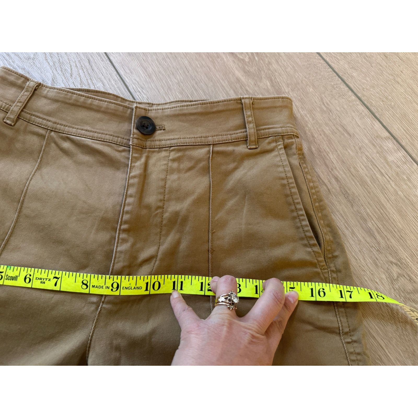 Madewell Madewell Langford Pintuck Wide Leg Crop Pants Size 25" / US 0 / IT 36 - 5 Thumbnail