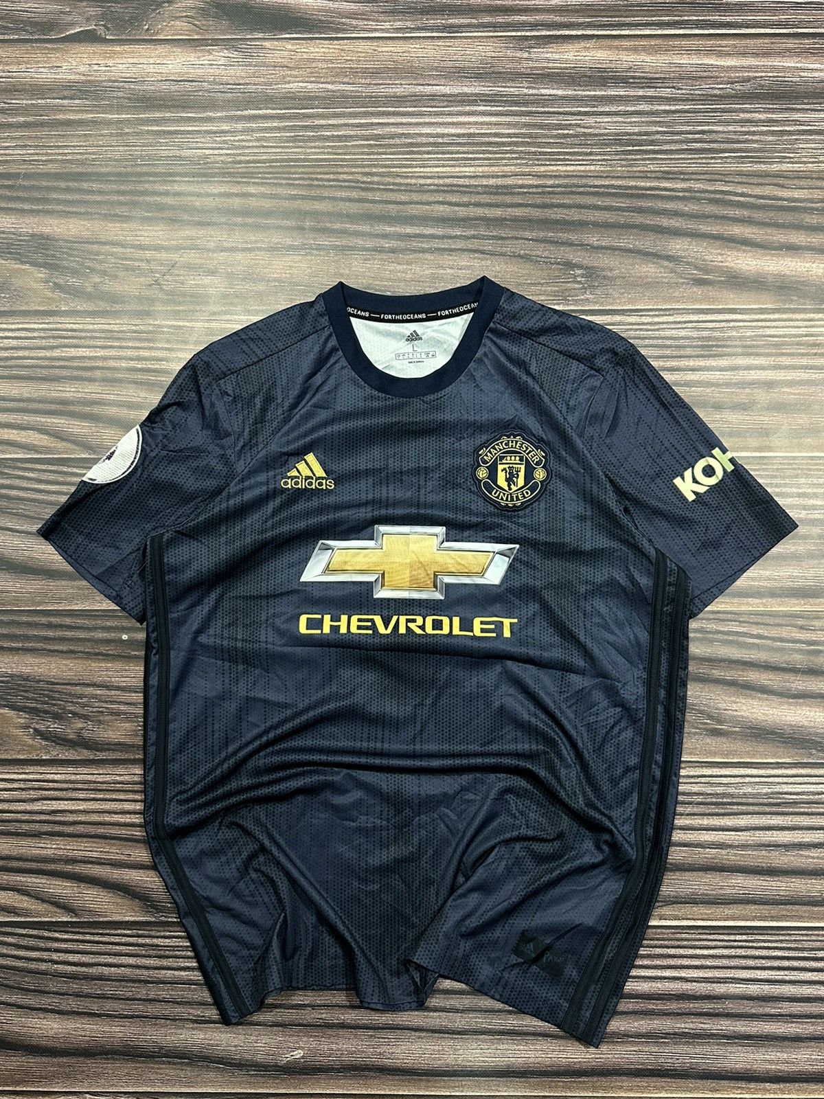 Nike Vintage Adidas Jersey Manchester United 2018/2019 Size US L / EU 52-54 / 3 - 1 Thumbnail