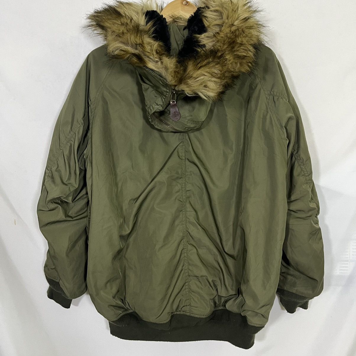 If Six Was Nine MOUSSY LGB INSPIRED FUR HOODED JACKET Size US XL / EU 56 / 4 - 8 Thumbnail