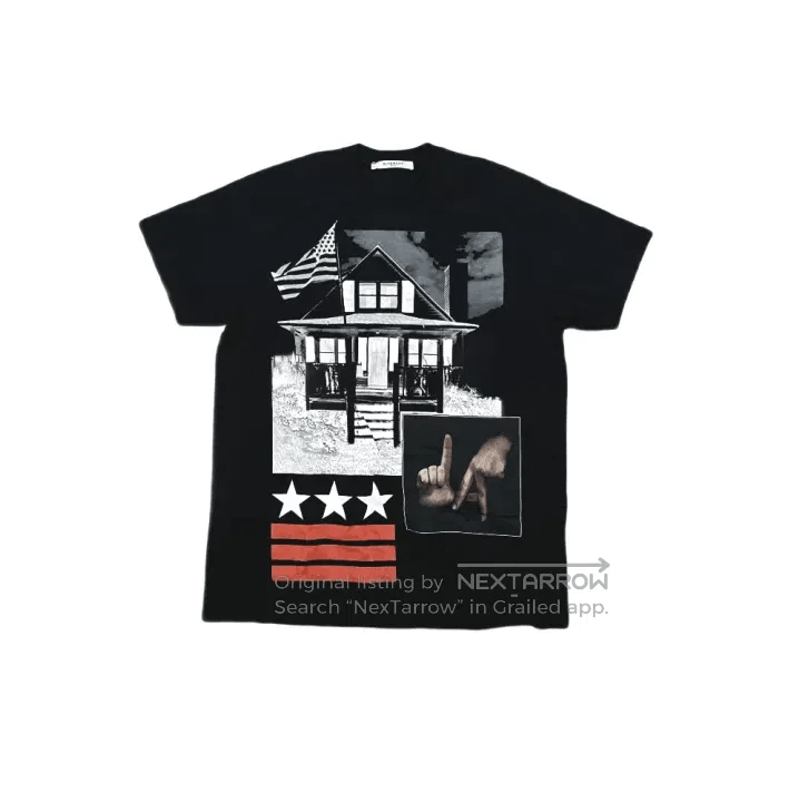 Givenchy Givenchy Five-Star Stripe Print Short-Sleeve T-Shirt. Size US XS / EU 42 / 0 - 1 Thumbnail