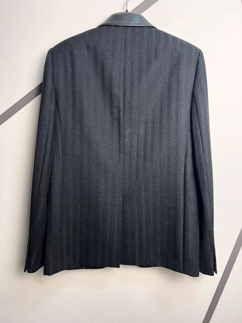 Saint Laurent Paris Saint Laurent Paris 21 Autumn and Winter Show Style Sheepsk Size 48R - 2 Thumbnail