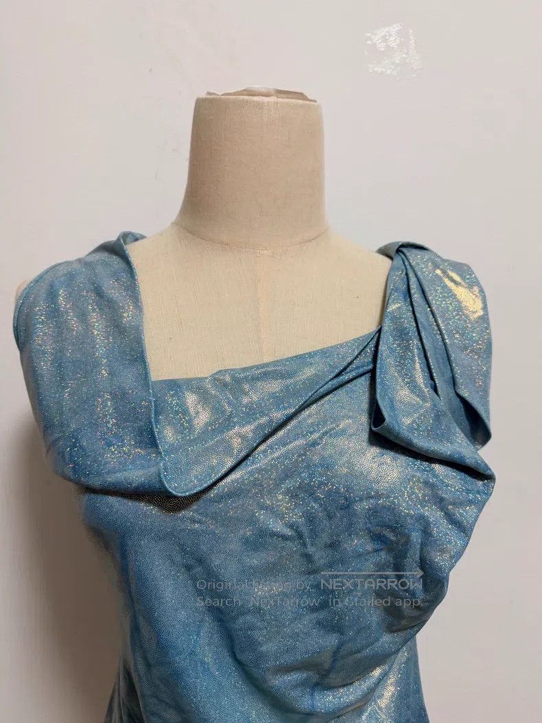 Vivienne Westwood Vivienne Westwood Red label asymmetrical top in blue Size S / US 4 / IT 40 - 2 Thumbnail