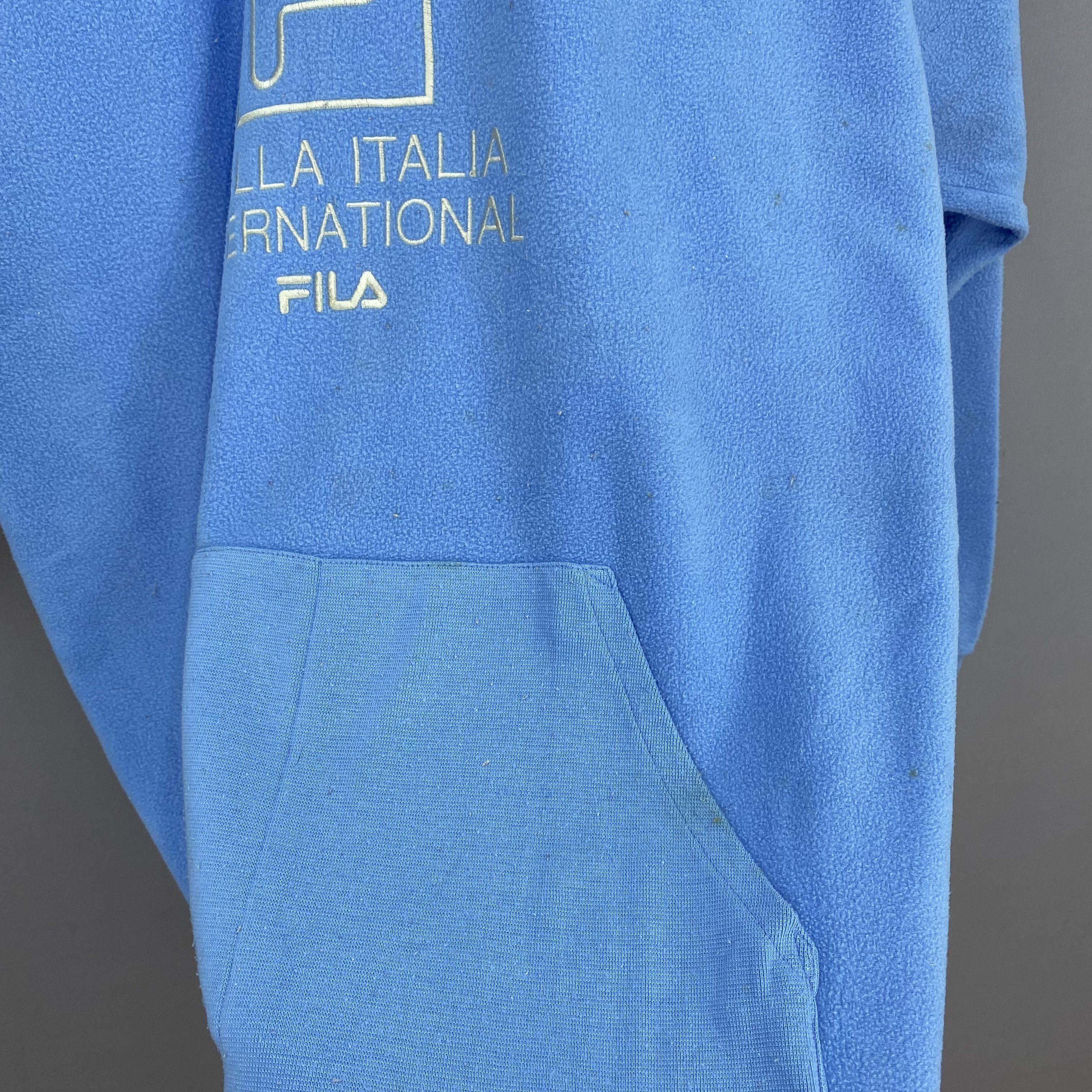 Fila Vintage 90s Fila Biella Italia Sweater Mock Neck Jumper Size US L / EU 52-54 / 3 - 7 Thumbnail