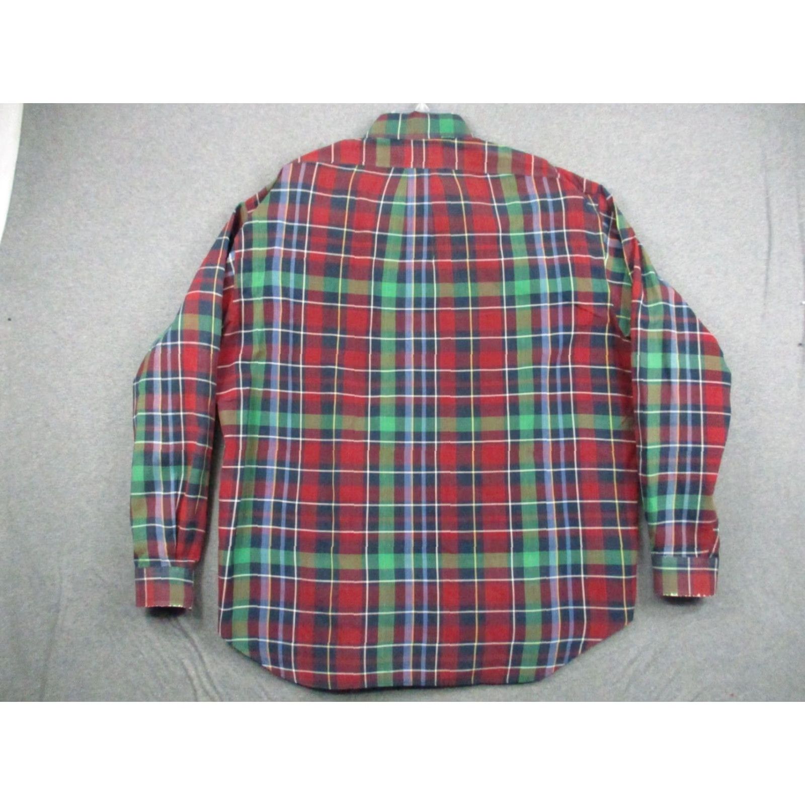 Ralph Lauren Ralph Lauren Shirt XL Mens Button-Up Plaid Red Polo Blaire Long Sleeve Size US XL / EU 56 / 4 - 6 Thumbnail