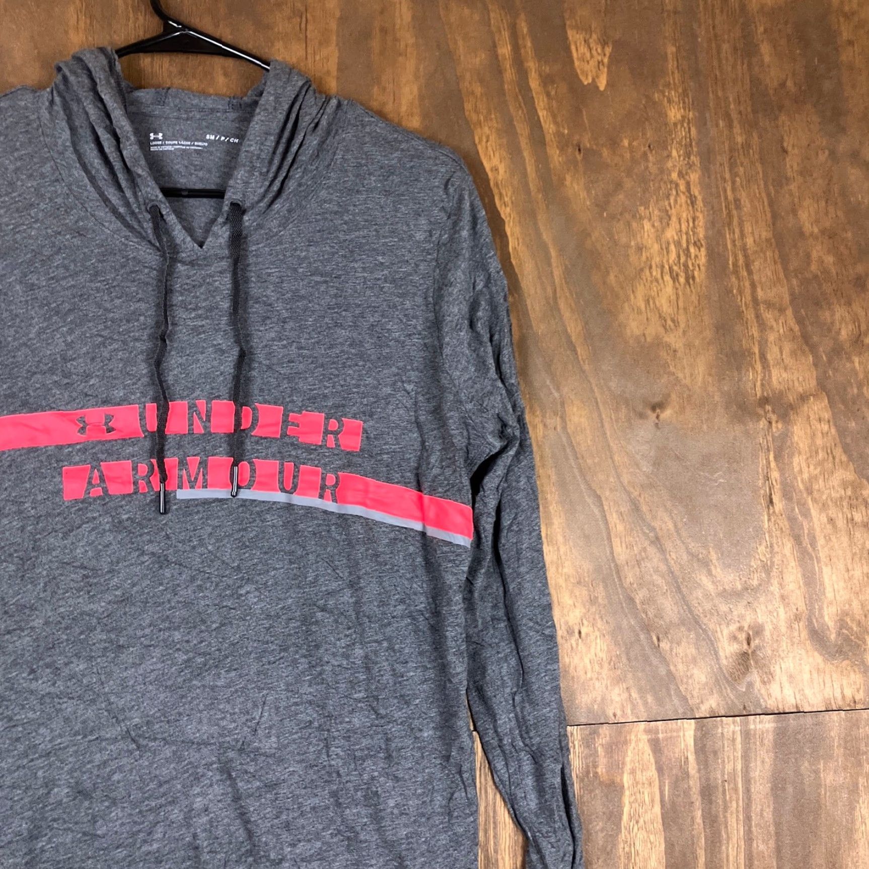 Under Armour Under Armour Womens Sweatshirt Gray Long Sleeve Loose Hooded Small Crew Neck Pullover Athletic Jersey S Ladies Size S / US 4 / IT 40 - 4 Thumbnail